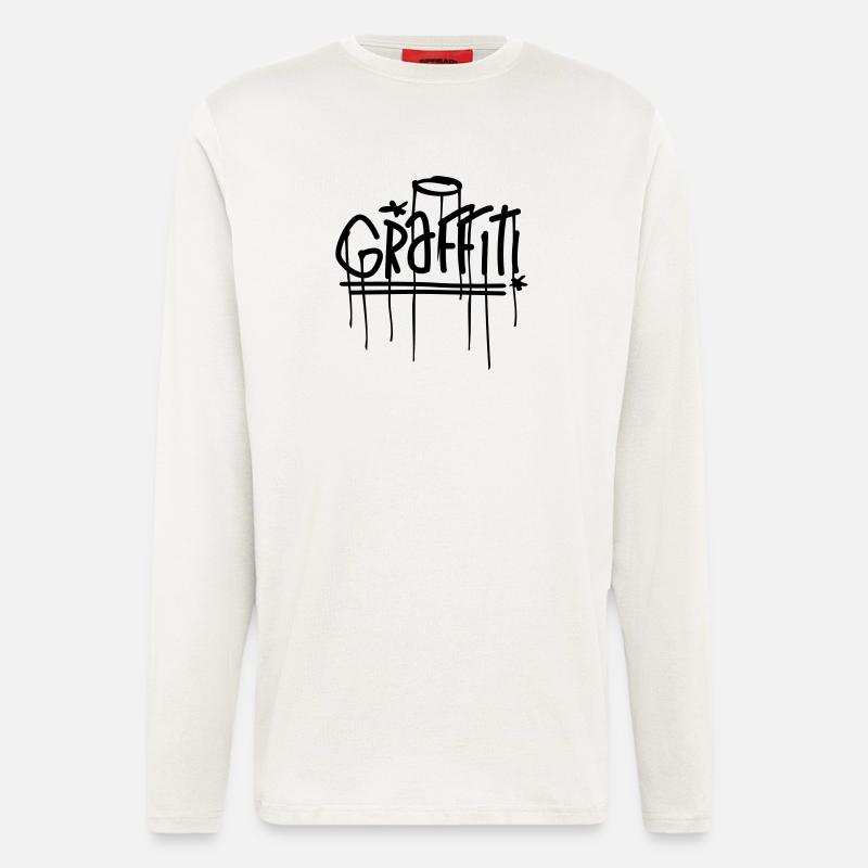 graffiti - Longsleeve - made by SPREAD  - OFF WHITE