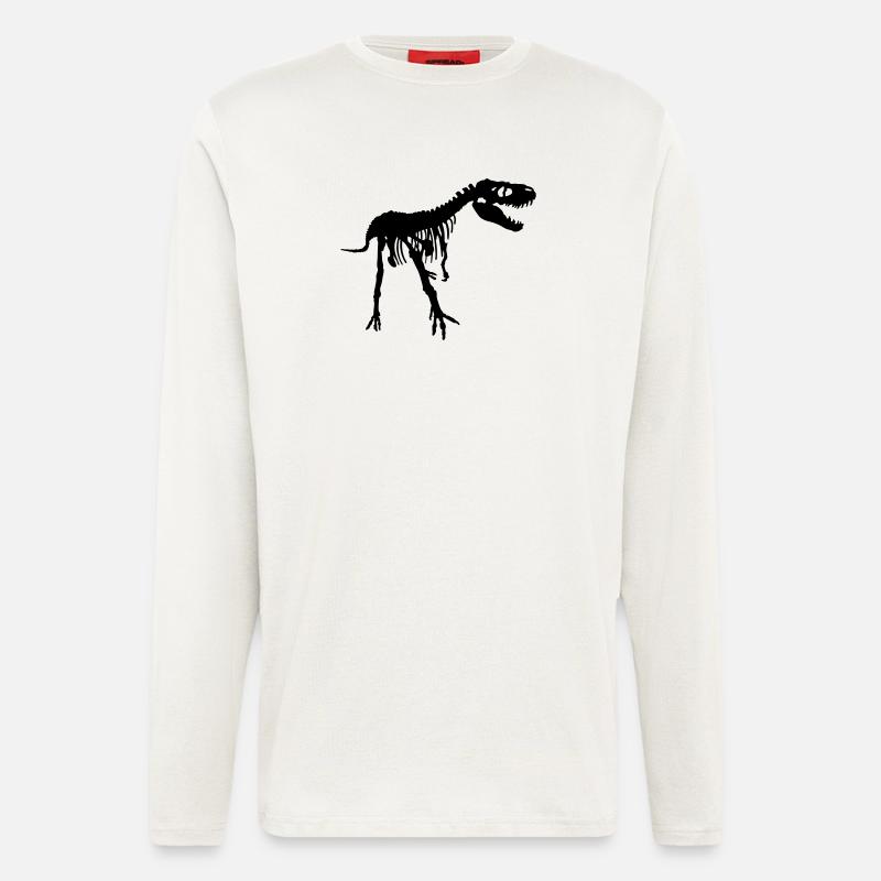 Dinosaur - Langarmshirt - made by SPREAD  - OFF WHITE