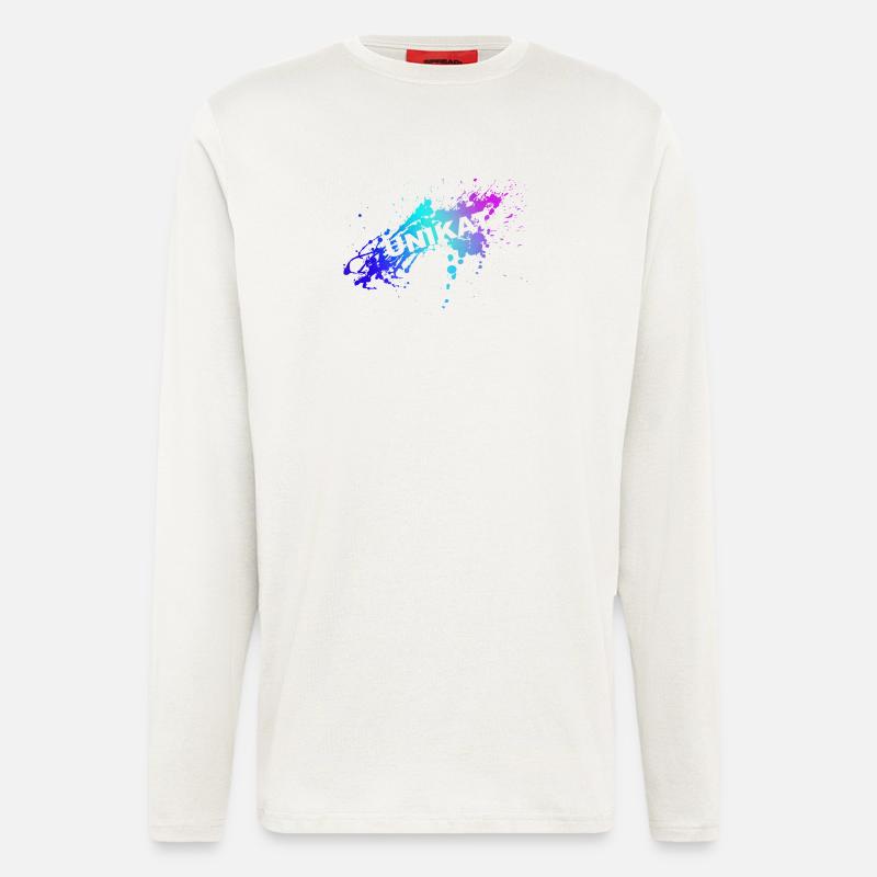 UNIKAT - Langarmshirt - made by SPREAD - OFF WHITE