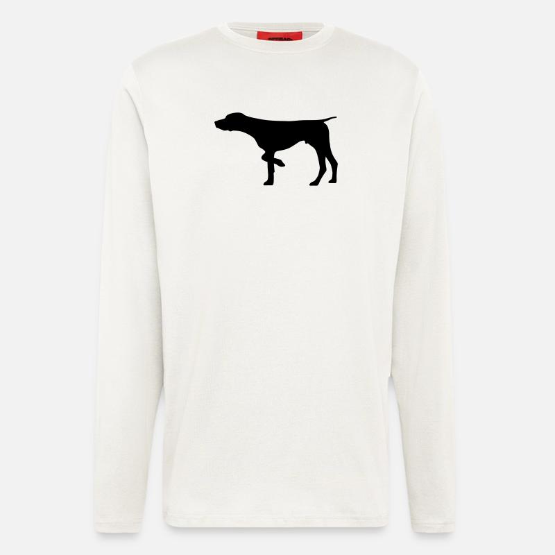 German Shorthaired Pointer - Longsleeve - made by SPREAD  - OFF WHITE