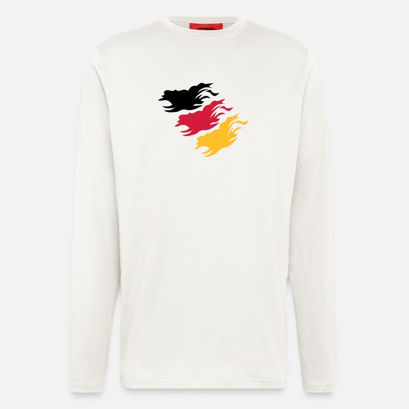 Design Germany - Langarmshirt - made by SPREAD  - OFF WHITE