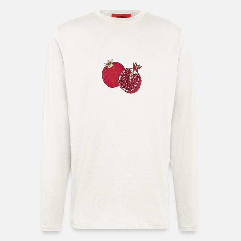 Grapefruit Summer Fruit Delicious Fun Gift - Longsleeve - made by SPREAD  - OFF WHITE