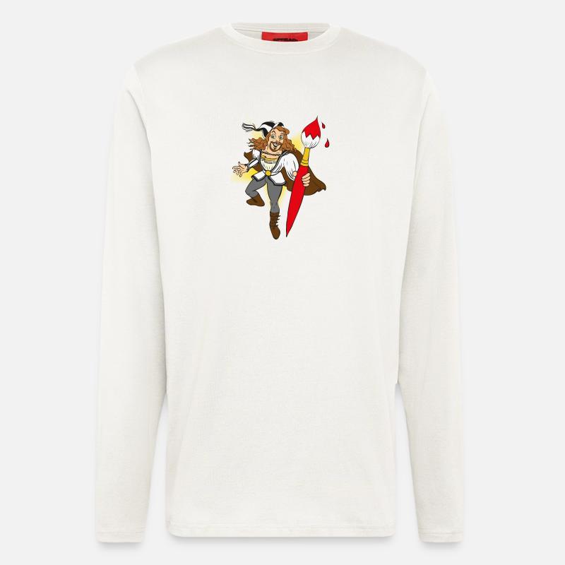 duerer-comic - Longsleeve - made by SPREAD  - OFF WHITE