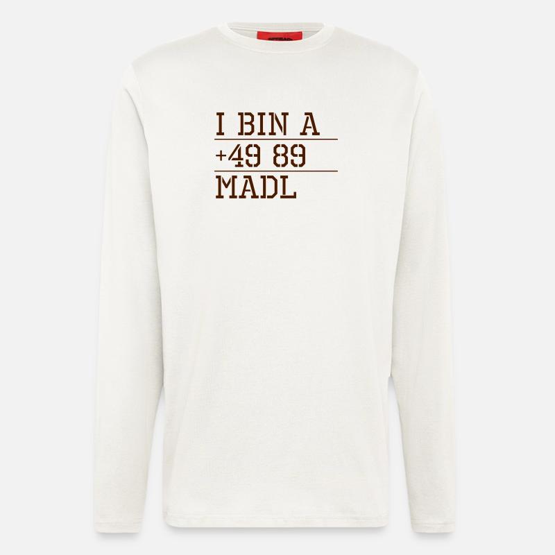 Code Munich Madl - Longsleeve - made by SPREAD  - OFF WHITE