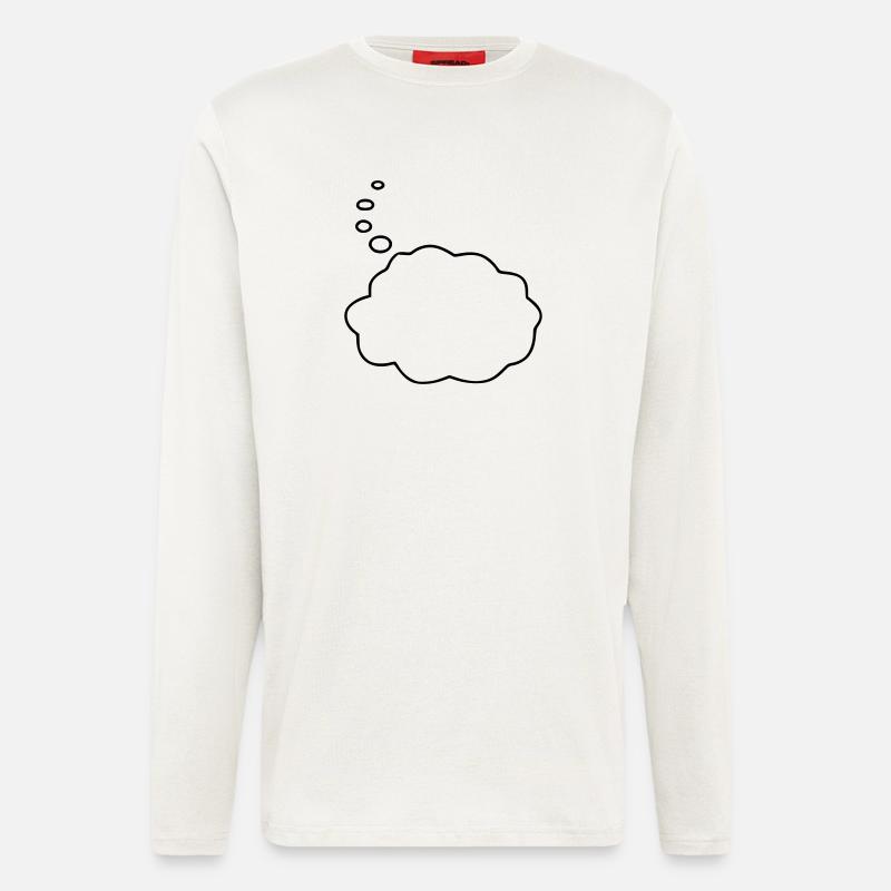 Speech Bubble / Sprechblase - Langarmshirt - made by SPREAD  - OFF WHITE