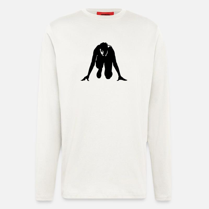 runner start - Longsleeve - made by SPREAD  - OFF WHITE