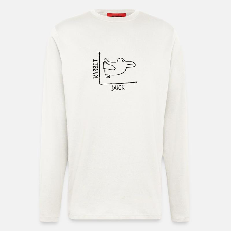 Rabbit Duck - Longsleeve - made by SPREAD  - OFF WHITE