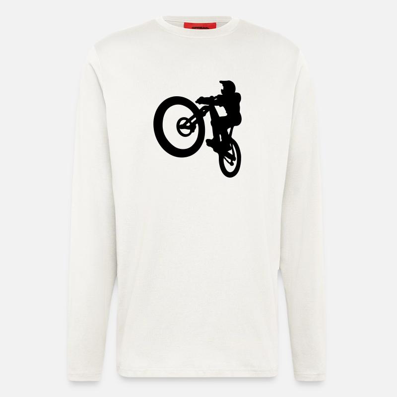 MTB jump - Longsleeve - made by SPREAD - OFF WHITE
