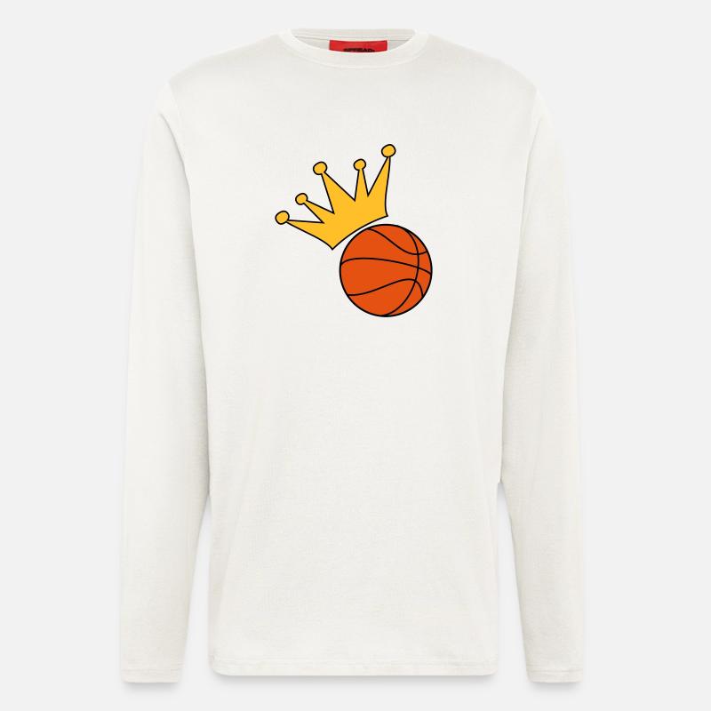 Basketball - Langarmshirt - made by SPREAD  - OFF WHITE