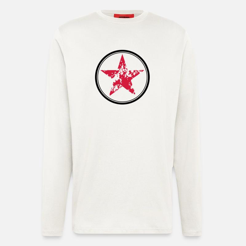 Stern - Langarmshirt - made by SPREAD - OFF WHITE
