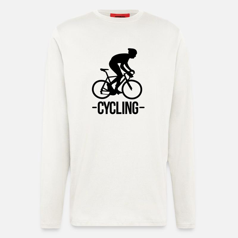Radfahren - Langarmshirt - made by SPREAD  - OFF WHITE