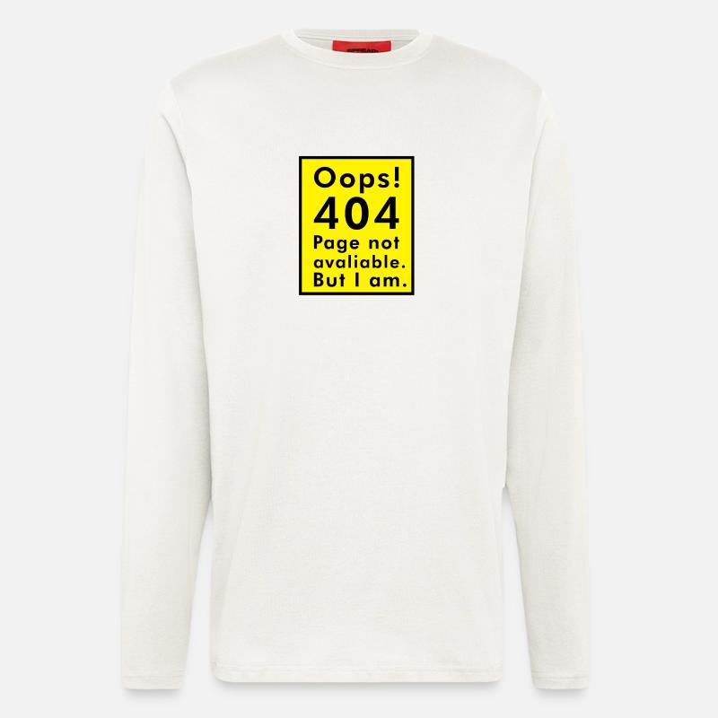 404 error - Langarmshirt - made by SPREAD  - OFF WHITE