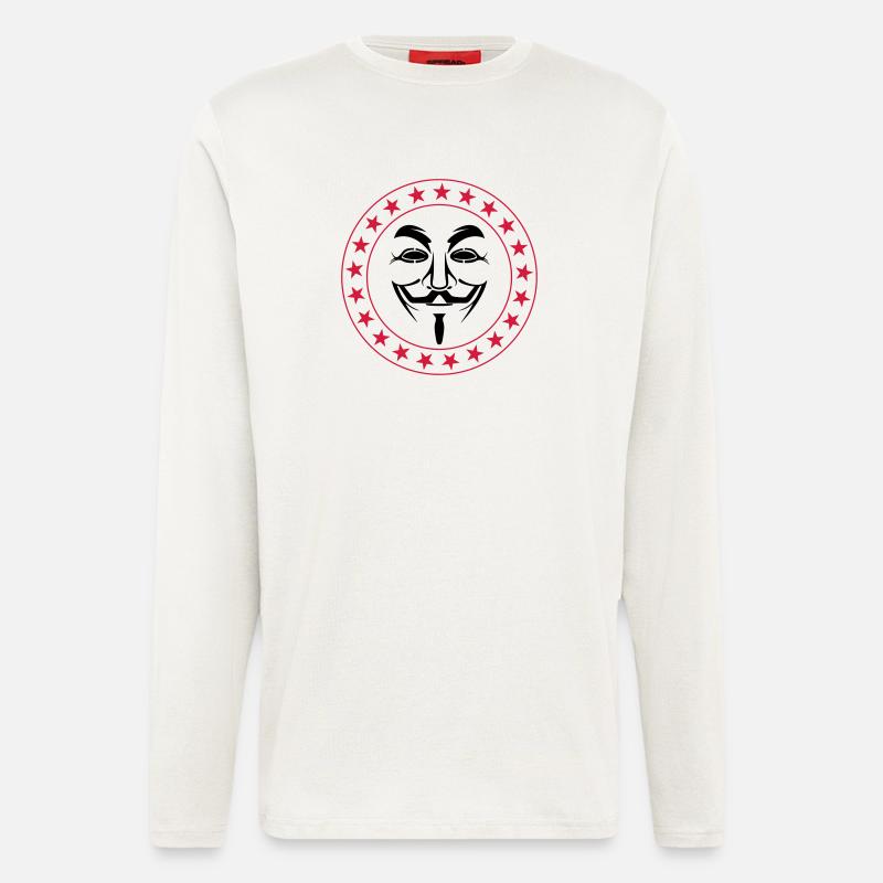 Anonymous - Langarmshirt - made by SPREAD  - OFF WHITE