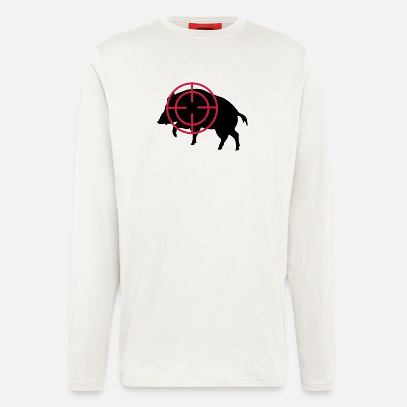 boar - Longsleeve - made by SPREAD  - OFF WHITE
