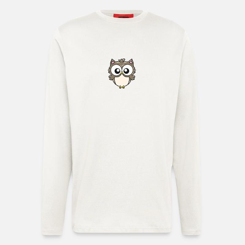Kulleraugen Eulenheld - Langarmshirt - made by SPREAD  - OFF WHITE