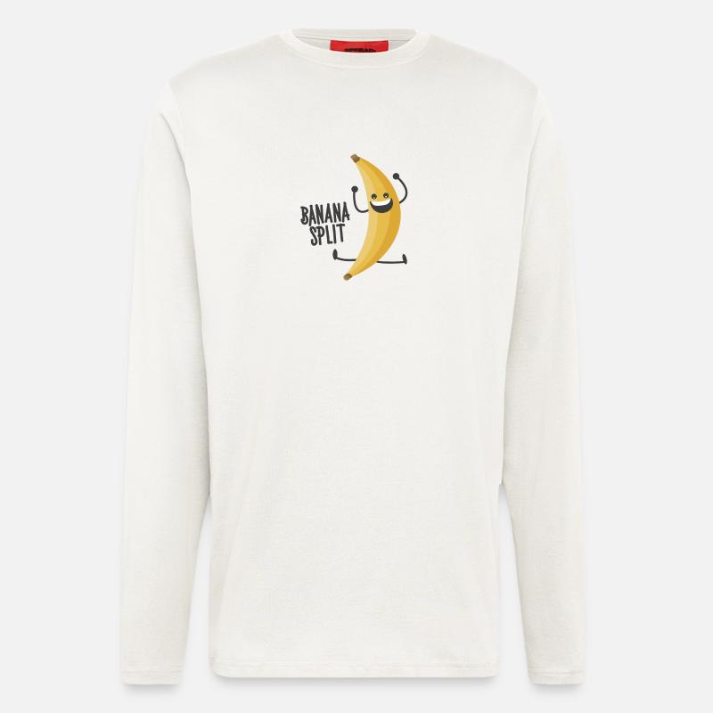 Banana Split - Longsleeve - made by SPREAD - OFF WHITE