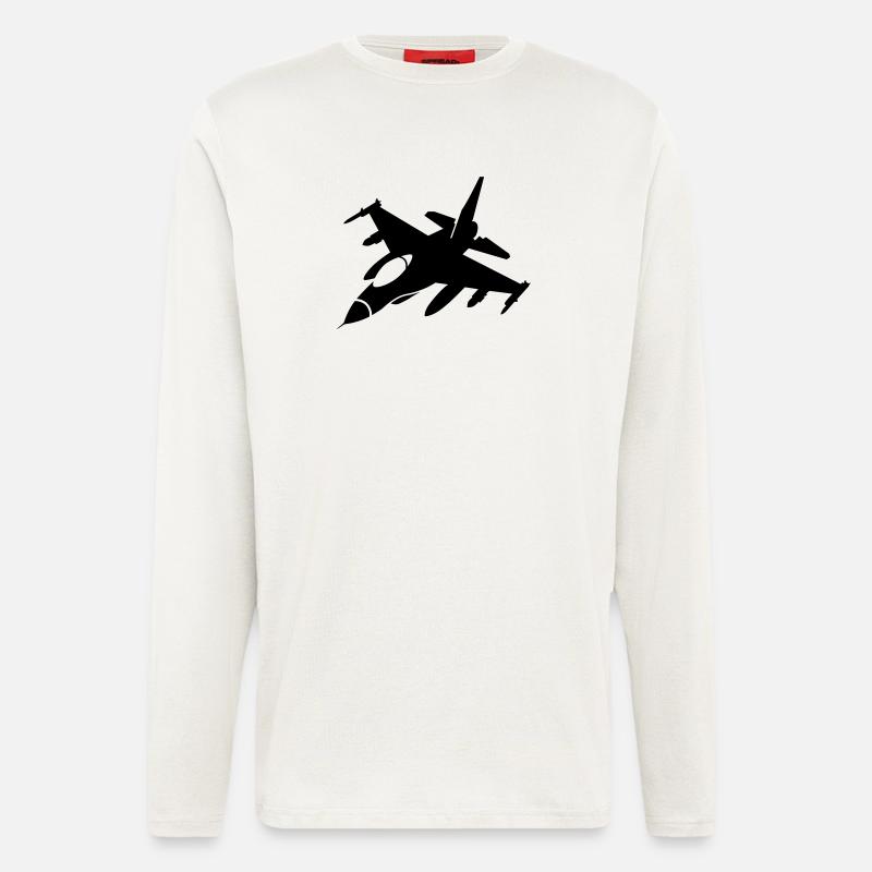 Luftwaffe - Langarmshirt - made by SPREAD  - OFF WHITE