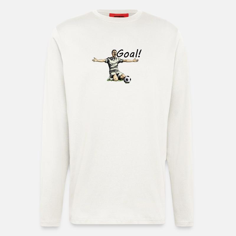 Goal - Langarmshirt - made by SPREAD  - OFF WHITE