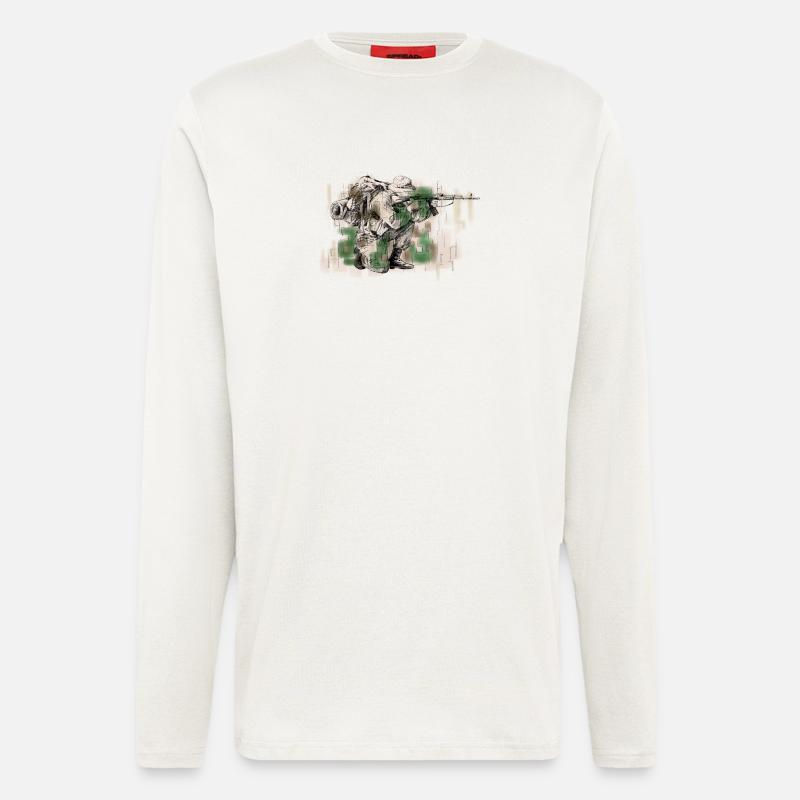 Special Forces - Langarmshirt - made by SPREAD  - OFF WHITE