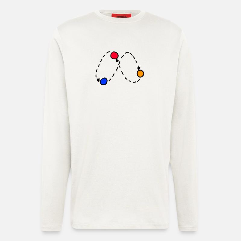 Jonglage - Langarmshirt - made by SPREAD  - OFF WHITE