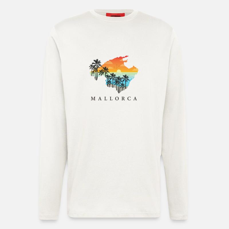 mallorca - Longsleeve - made by SPREAD  - OFF WHITE