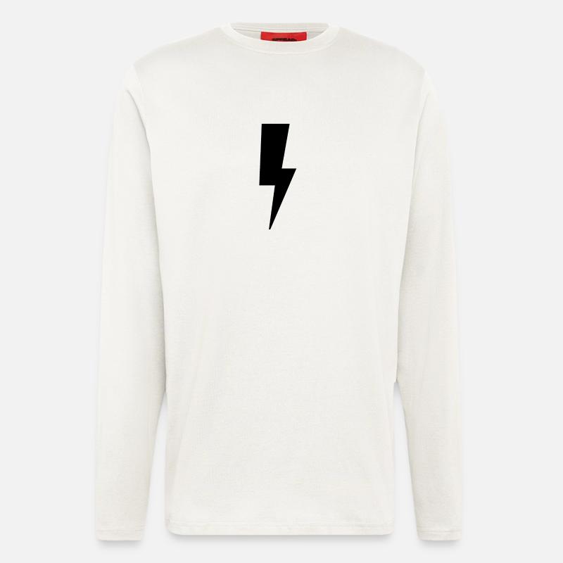 Blitz - Logo - Langarmshirt - made by SPREAD  - OFF WHITE