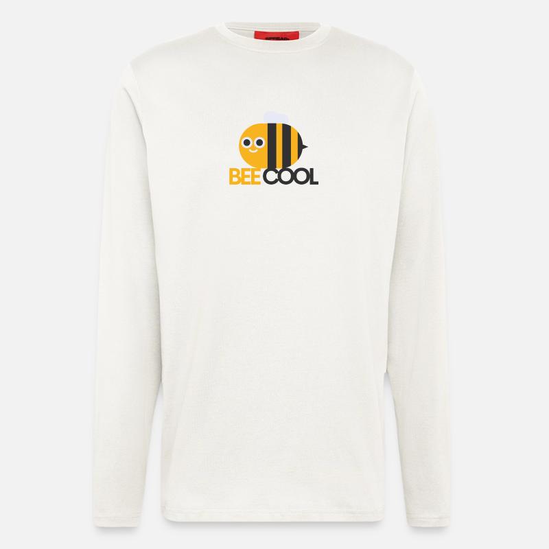 Bee Cool Chef Bee - Langarmshirt - made by SPREAD  - OFF WHITE