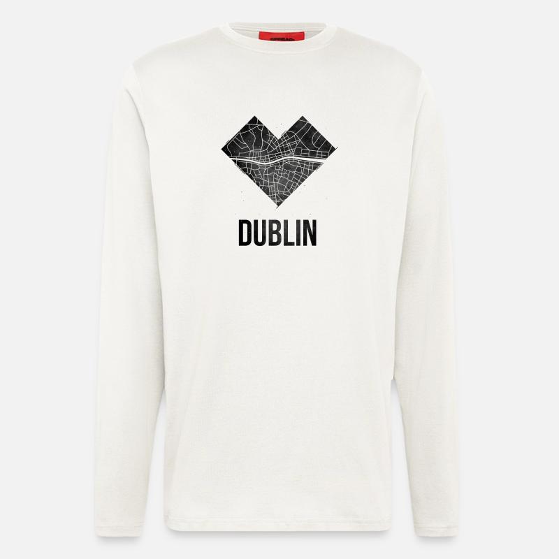Dublin - Langarmshirt - made by SPREAD  - OFF WHITE