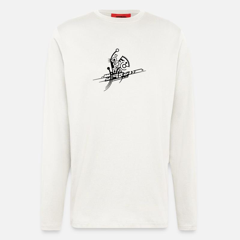 T Shard09 - Langarmshirt - made by SPREAD  - OFF WHITE