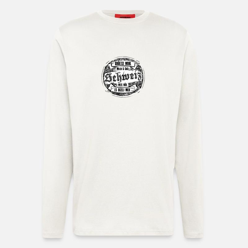 Grüezi Wohl - Langarmshirt - made by SPREAD  - OFF WHITE