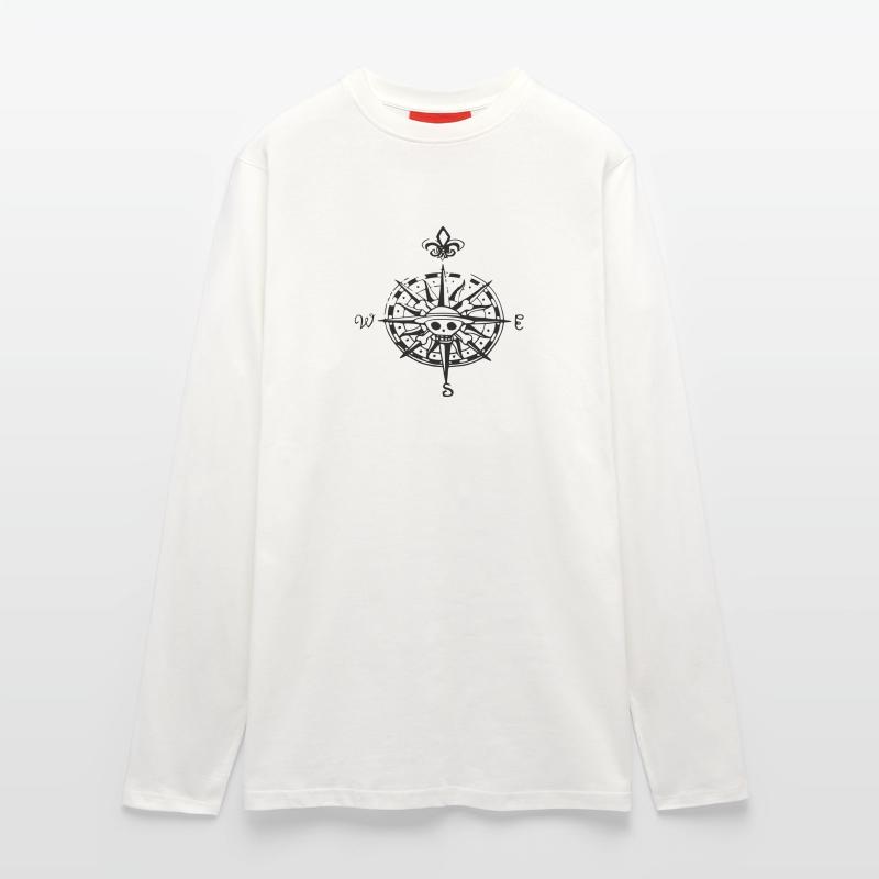 op compas compass Longsleeve - made by SPREAD 