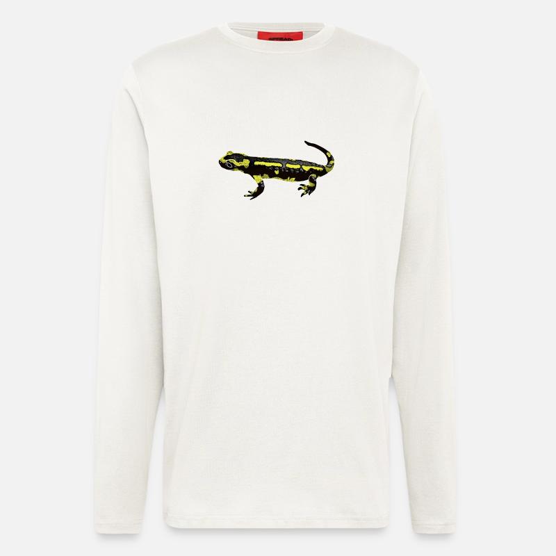 Feuersalamander - Langarmshirt - made by SPREAD  - OFF WHITE