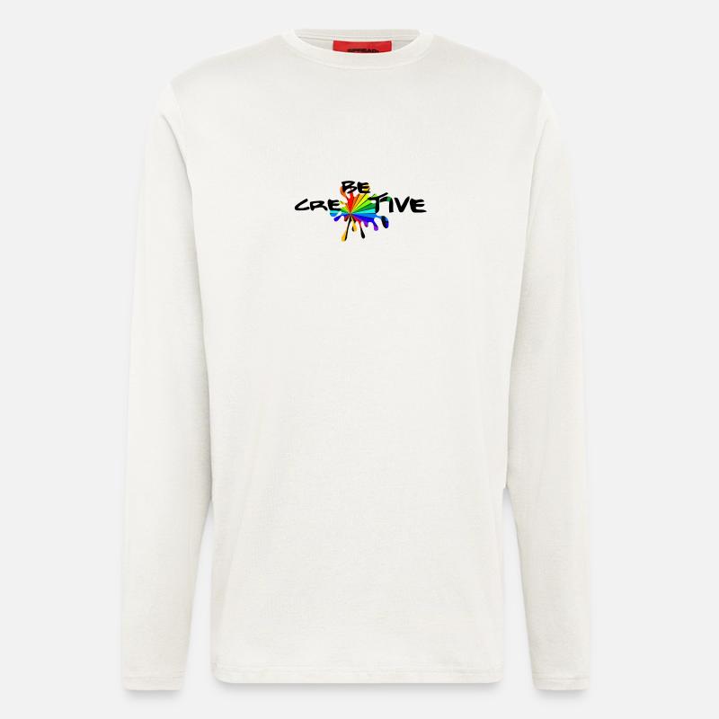 Be creative - Be creative - Longsleeve - made by SPREAD  - OFF WHITE