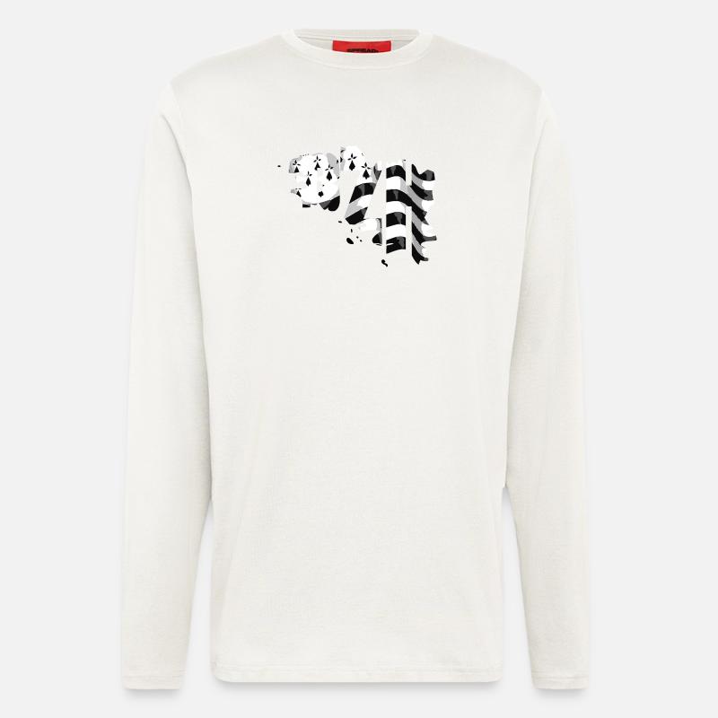 BZH - Langarmshirt - made by SPREAD  - OFF WHITE