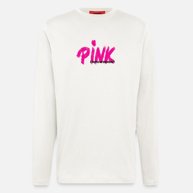 Pink Empowerment - Langarmshirt - made by SPREAD - OFF WHITE