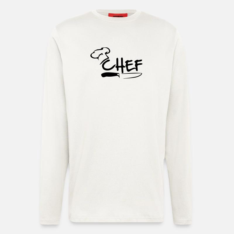 Chefkoch - Langarmshirt - made by SPREAD  - OFF WHITE
