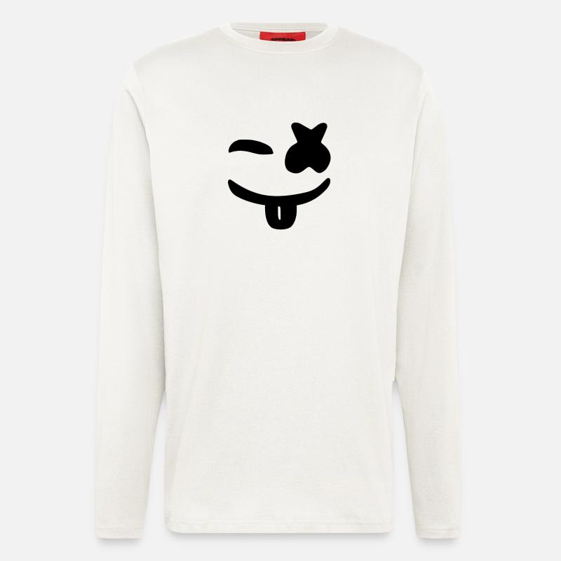 Marshmello - Langarmshirt - made by SPREAD  - OFF WHITE