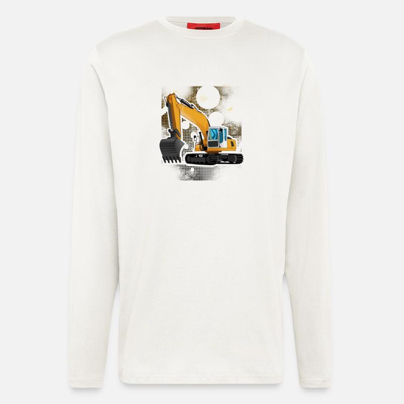 Bagger - Langarmshirt - made by SPREAD  - OFF WHITE