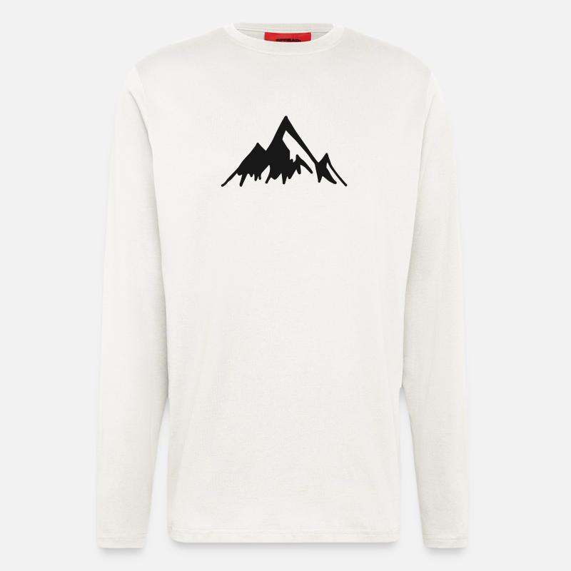 berg - Langarmshirt - made by SPREAD - OFF WHITE