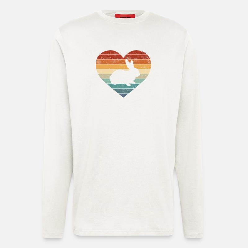 Rabbit - Longsleeve - made by SPREAD  - OFF WHITE