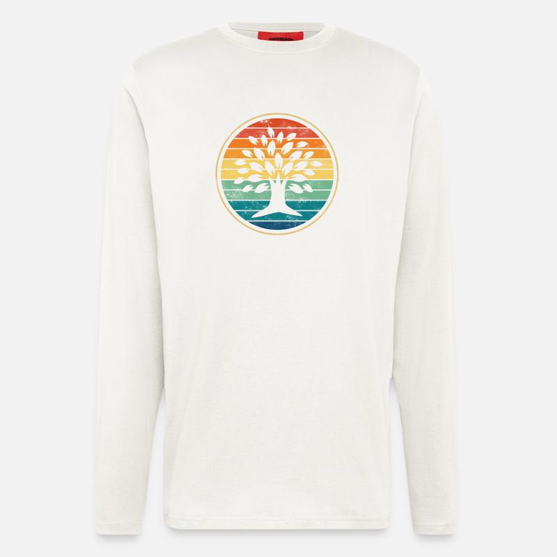tree - Longsleeve - made by SPREAD  - OFF WHITE