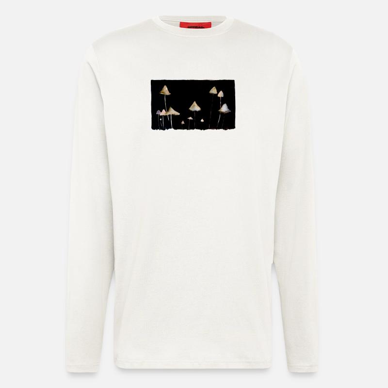 Pilze - Langarmshirt - made by SPREAD  - OFF WHITE