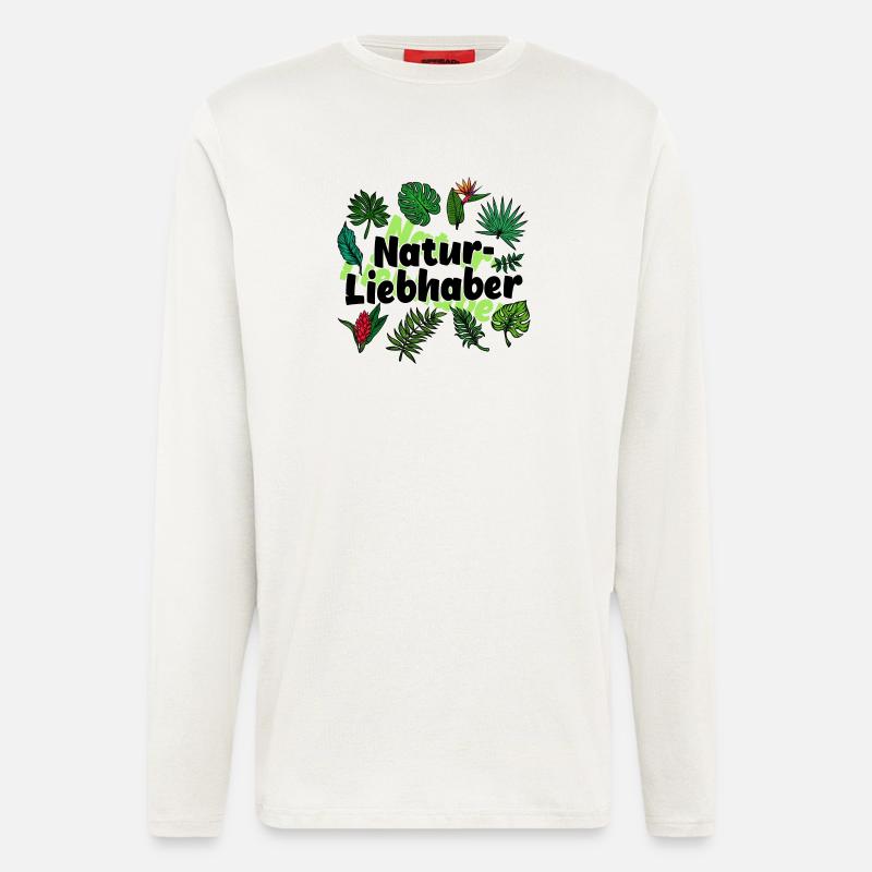Statement Mutter Natur - Langarmshirt - made by SPREAD  - OFF WHITE