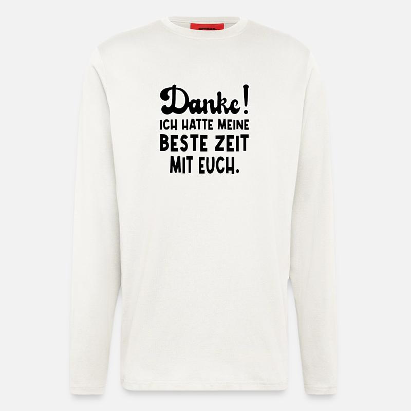 ABSCHIED TEAM - Langarmshirt - made by SPREAD  - OFF WHITE