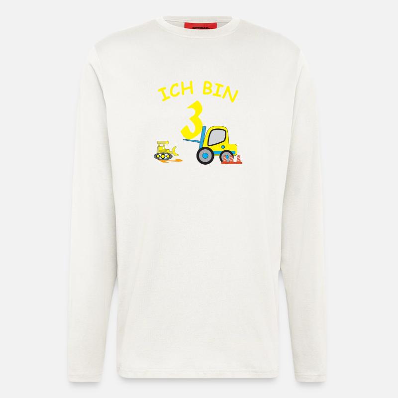 Ich bin 3 - Langarmshirt - made by SPREAD - OFF WHITE