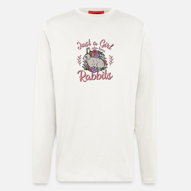 Rabbit Rabbit - Longsleeve - made by SPREAD  - OFF WHITE