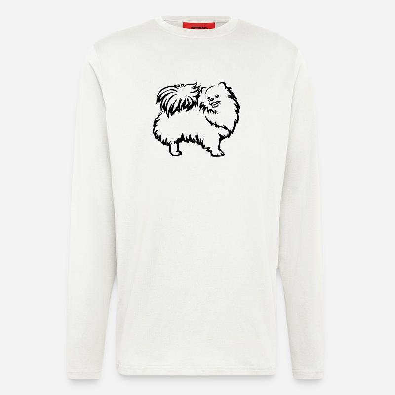 Dwarf spitz - Longsleeve - made by SPREAD  - OFF WHITE