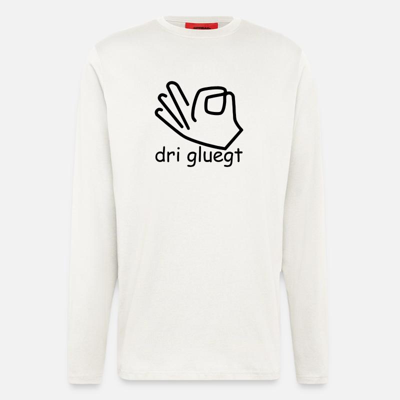 dri gluegt - Langarmshirt - made by SPREAD  - OFF WHITE