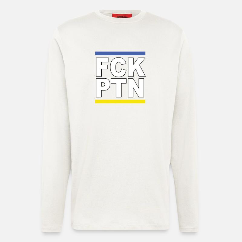 FCK PTN - Longsleeve - made by SPREAD - OFF WHITE