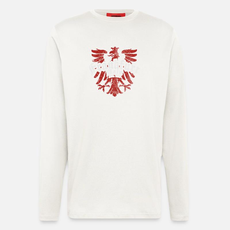 Frankfurt Adler FFM - Langarmshirt - made by SPREAD  - OFF WHITE